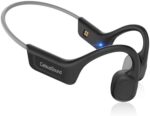 Pinetree S800C Bone Conduction Headphones, Bone Conduction Noise Cancelling Headphones with Bluetooth 5.3，IPX7 Sweatproof Open Ear Wireless Earbuds for Outdoor Running Cycling,10HR Playtime(Black)