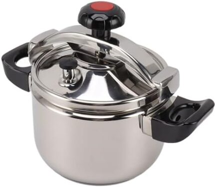 Pressure Cooker Household Open Flame Stew Induction Cooker for Canner Glossy Version for Stoves Explosion Proof Stewed for Pot Pressure Induction Cooktop Pressure Cookers (5L)