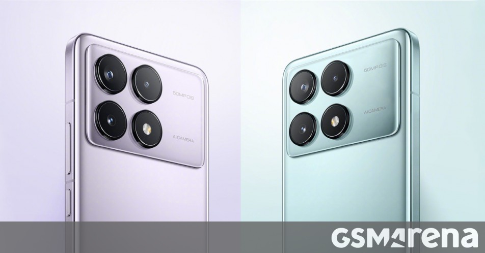 Redmi K70 revealed in Purple and Blue