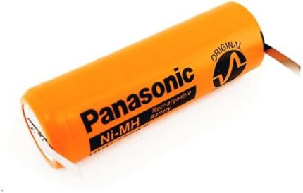Replacement Battery Compatible with Braun Oral-b Professional Care Toothbrush, 1150 mAh, Panasonic NiMH, 42 mm Long, 14 mm Diameter