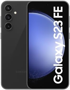 SAMSUNG Galaxy S23 FE 5G S711B-DS Dual SIM 128GB 8GB RAM, GSM Factory Unlocked Mobile Cell Phone Global Model - Graphite