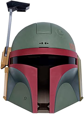 STAR WARS Boba Fett Electronic Mask with Sound Effects, Perfect Halloween Costume for Kids, Toys for 5 Year Old Boys and Girls