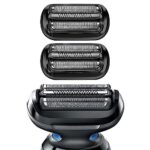 Series 5 Replacement Head for Braun Electric Shaver, Compatible with All New Generation Series 5/6 Braun Foil Shaver 5020cs 5018s 5035s 5049cs 5050cs 6020s 6040cs 6075cc 6072cc 6090cc, 53B (2 Count)