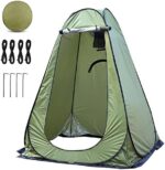 Shower Tent, Pop-Up Privacy Tent, Instant Portable Outdoor Bath Tent,Camp Toilet, Changing Dressing Room Privacy Shelters Room with Carry Bag,Self-unfolding, Foldable(1.5 * 1.5 * 1.9m)