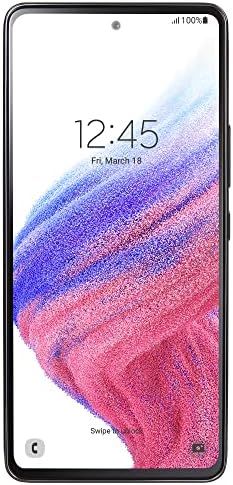 Simple Mobile Samsung Galaxy A53 5G, 128GB, Black - Prepaid Smartphone (Locked)