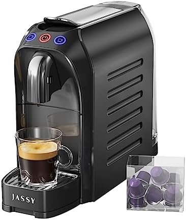 Small Espresso Coffee Machine 20 Bar Coffee Maker Compatible for Nespresso Original Capsule with Single/Double Cup System for Espresso,1255W(NEW)