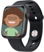 Smart Watch for Men Women Fitness Tracker New Upgraded 1.88" HD Display Full Touch Screen Smartwatch for Android iOS Phones with Heart Rate, Sleep Monitor, Pedometer, SMS Reminder, Sports Modes, Black