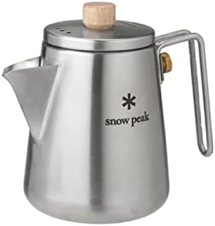 Snow Peak Field Barista Kettle - Stainless Steel Kettle for Camping, Backpacking & At-Home Use - Lightweight Kitchen Camping Essentials - Durable Kettle for Tea & Coffee