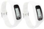 Sosoport 2pcs Child Tracker Digital Watch Bracelet Watch Tracking Device for Kids Pedometer Watch Fitness Tracker for Women Calorie Counter Walking Distance Counter Digital LCD Bracelet