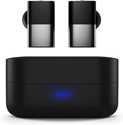 Status Audio Between Pro True Wireless Earbuds - Small Charging Case - 4 Microphones - Hybrid Triple Driver - 12 + 36 Hour Battery - Bluetooth 5.2 - Noise-Isolating Fit - IPX5 Water Resistant Ear Buds