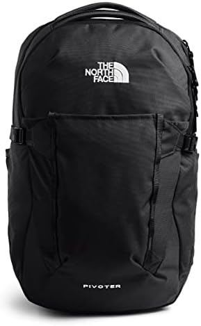 THE NORTH FACE Women's Pivoter Everyday Laptop Backpack, TNF Black, One Size