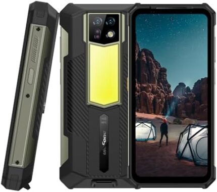 Ulefone Armor 24 Rugged Smartphone Unlocked 2023, 24GB+256GB MTK Helio G96 Android 13 Cell Phone, 22000mAh 66W Charge, 6.78" FHD+, 64MP IR Night Vision Camera, Dual SIM 4G Rugged Phone, NFC GPS OTG