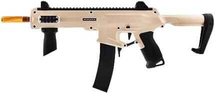 WORKER Seagull Stefan Half Dart Blaster, Short Dart Seriers Outdoor Sport Toys for Teenagers Color Beige