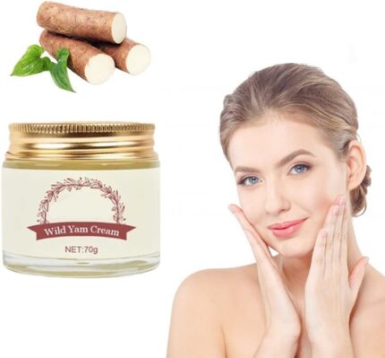 Wild Yam Cream - Wild Yam Cream Organic for Horm-o-ne Balance, Women's Organic Wild Yam Root Cream, Yam Cream for All Skin