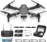 Wipkviey Drone with Camera for Adults, 1080P HD FPV Drone for Kids, T27 Foldable RC Drone with 3D Flips/Altitude Hold/Gesture Selfie/Waypoint Flight, 2 Batteries and Case, Gifts for Boys/Girls Beginners