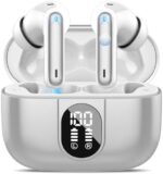 Wireless Earbuds, Bluetooth Headphones HiFi Stereo, 40H Playtime in-Ear Earbud, 2023 Bluetooth 5.3 Earbuds with LED Power Display, IP7 Waterproof Wireless Earphones Sport Headset for Android iOS