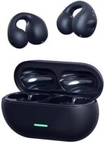 Wireless Earbuds,Open Ear Wireless Bluetooth Headphones Clip on Earbuds,Earbud & in-Ear Headphones,Wireless Sport Ear Buds,Bluetooth 5.3 Clip-on Earphones,30 Hours Playtime,for iPhone/Samsung
