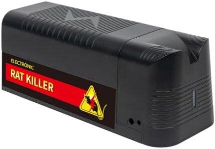 X-Pest Electric Rat Trap,High-Voltage Electric Shock to Kill Mouse,Rat,and Other Nasty Rodent Instantly to Provide a Pest Control Solution,No-Touch Design for Home,Garage,Attic,Apartment Use