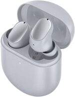 Xiaomi Redmi Buds 3 Pro in-Ear Wireless Earbuds, 35dB Active Noise Cancellation + Ambient Sound, 28 Hr Battery Life, Triple Mics for Voice Clarity, USB Type-C or Wireless Charging, Glacial Gray