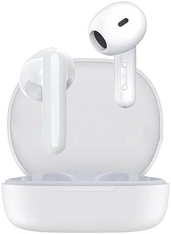 Xiaomi Redmi Buds 4 Lite TWS Wireless Earbuds, Bluetooth 5.3 Low-Latency Game Headset with AI Call Noise Cancelling, IP54 Waterproof, 20H Playtime, Lightweight Comfort Fit Headphones, White