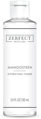 ZERFECT SKINCARE Mangosteen Hydrating Toner | Restore Skin PH Balance, Minimize Pores | Fragrance-Free