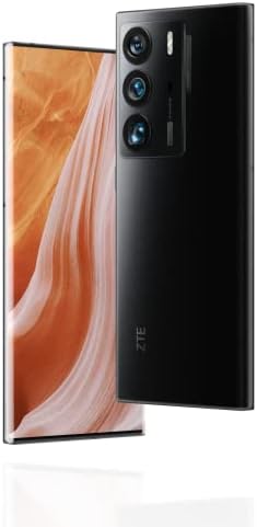 ZTE Axon 40 Ultra 5G Cellphone - Unlocked Smartphone with UDC Tech, 120Hz 6.8" AMOLED Display, 64MP Triple Camera & 5000mAh Battery, Android Phone with Snapdragon 8 Gen 1, US Version, Black,12+256GB