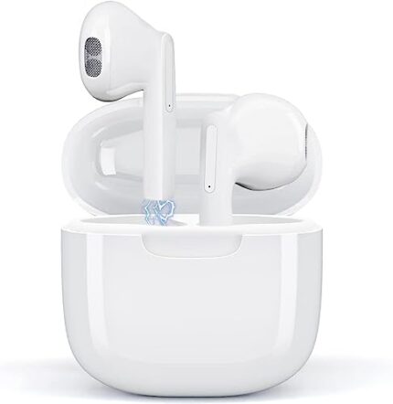 asodfsad Wireless Earbuds Bluetooth Headphones 36H Play Time 5.0 Bluetooth with Wireless Charging Case, IPX6 Waterproof Sweat-Proof Earphones True Wireless Earbuds, in-Ear Earbuds for Working Sports
