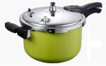 ATsuyo 304 Stainless Steel Pressure Cooker Household Gas Induction Cooker Universal Explosion-Proof Pressure Cooker 3-5-8-9 (Size : 5L)