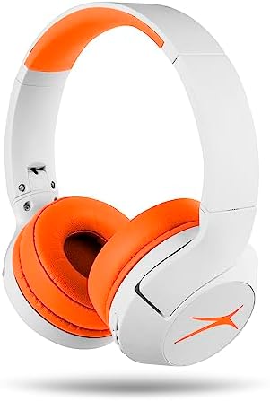 Altec Lansing Kid Safe Noise Cancelling Wireless Headphones 15H Battery, 85dB Volume Limit, Foldable Design Powerful Sound, Active Noise Cancellation Perfect for Kids Ages 7+