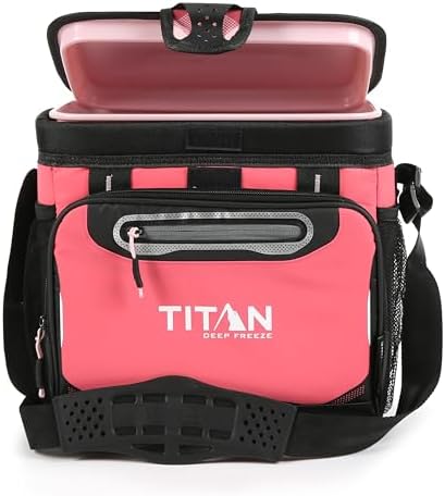 Arctic Zone Titan Deep Freeze Cooler - Zipperless Hardbody Cooler with Deep Freeze Insulation, HardBody Liner, and SmartShelf