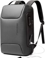 BANGE Anti Theft Backpack，Smart Business Laptop Fits 15.6 Inch Notebook, Work Backpack with USB Charging Port for Men and Women…