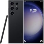 BDWJW C23 Ultra 5G Unlocked Smartphone,6GB+256GB Fully Unlocked Cell Phone for Android 13, 6.8" Unlocked Cell Phone, 6800mAh, 48MP+108MP Dual Camera/Dual SIM/Fingerprint Lock/Face ID 5G Phone(Black)