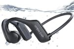 Bone Conduction Headphones, Waterproof Swimming Headphones, Open Ear Bluetooth 5.3 Headphones, Built-in MP3 32G Memory, Underwater Wireless Earphones Headset for Swimming, Sports, Running, Cycling