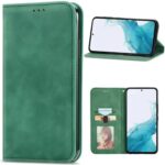 Compatible with Oppo A55 5G (Not 4G) Case,PU Leather Card Holder,Compatible with Oppo A53s 5G Magnetic Closure Flip Stand Wallet Cover Green