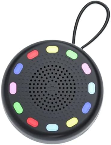 D3 Small Wireless Speaker with Lanyard: Your On-The-Go Audio Companion - Immersive Sound Portable Design, Affordable Speakers Any Adventure - Perfect for Outdoor Everyday Audio Essential (Black)