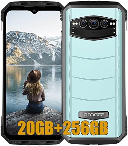 DOOGEE S100 Rugged Smartphone Unlocked 2023, MTK Helio G99 20GB+256GB Android 12 Cell Phone, 108MP + 20MP Night Vision Camera, 6.58" FHD+, 10800mAh 66W Charge, Dual SIM 4G Rugged Phone, NFC GPS OTG FM