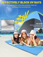 DaoProduct Beach Tent, Pop Up Tent, UPF50+ UV, Beach Shade Tent, Sun Shelter, Fit 2-3 Person, Camping, Family Picnics