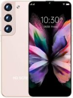 Dilwe S22 Plus Unlocked Smartphone, 6.53inch IPS Screen, 4GB RAM 64GB ROM Dual Card Dual Standby 3G Cellphone Face ID WiFi Mobile Phone for Android 11(Gold)