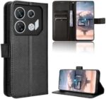 Elubugod Compatible with Infinix GT 10 Pro Leather Case Cover,PU Leather flip Cover Compatible with Infinix GT 10 Pro 5G X6739 Case Cover Black