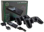 Goumth Wireless Retro Game Console with 2 Wireless Gamepad, HDMI 4K TV Game Stick Console Built in 20000+Retro Games& 9 Emulators(64GB)