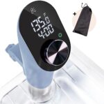 Greater Goods Kitchen Sous Vide - A Powerful Precision Cooking Machine at 1100 Watts, Ultra Quiet Immersion Circulator With a Brushless Motor, (Stone Blue)