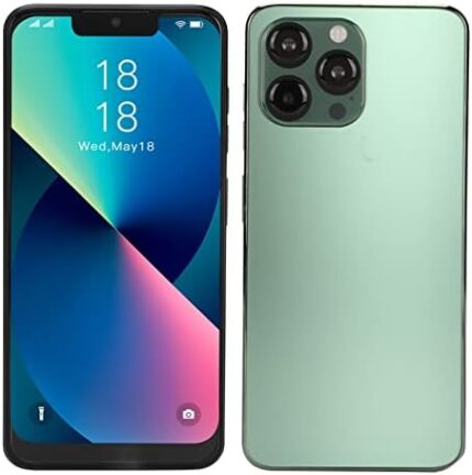 Hilitand iP13 Pro Unlocked Smartphone for 11, 6.2 FHD Unlocked Cell Phone, Face Unlock, 4GB 64GB, Dual SIM, 7000mAh, Dual Camera, T Mobile,for Support (Green)