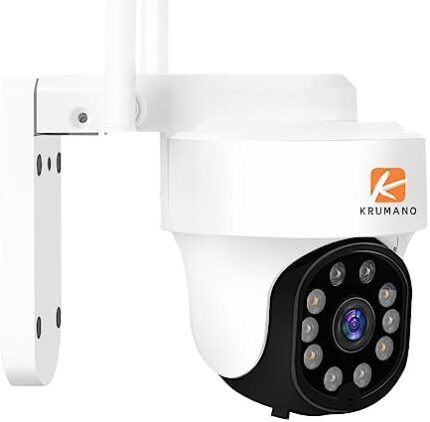 Home Security Cameras Outdoor, 5MP Super HD Dual Band 5Ghz WiFi Camera with Pan Tilt Zoom, Smart Home Baby Camera for Pet, 2-Way Audio, Sound/Motion Alerts, Work with Alexa & Google