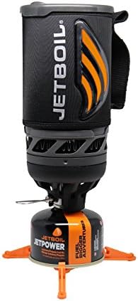 Jetboil Zip Camping Stove Cooking System, Carbon