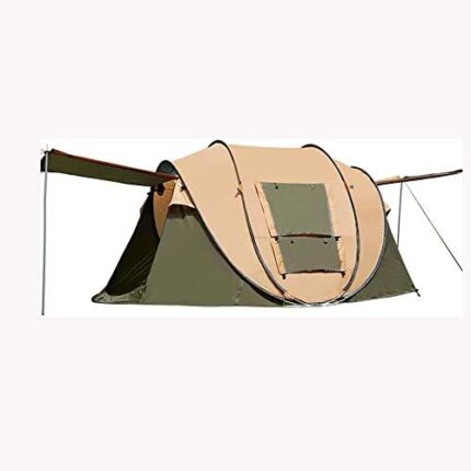 KXDFDC Automatic -Up Tents 2-4 Person Waterproof Camping Tent Instant Portable Cabana Beach Tent UV Protection Sun Shelter for Beach Camping Hiking Fishing (Color : E)