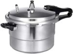 Karfri 7L Aluminium Alloy Kitchen Pressure Cooker Gas Stove Cooking Safety Protection With Steam Plate For Induction Cooker Gas Furnace