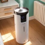 Lacidoll Humidifiers for Home, 16L/4.2Gal Whole house Humidifier 2000 sq.ft. Ultrasonic Cool Mist Large Room Humidifier with Extension Tube, Quiet Bedroom Humidifier with Aroma Box, White