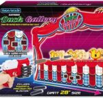 Merchant Ambassador Retro Arcade Electronic: Duck Shooting Gallery (Giant Size) - 28" Tabletop Game, Blaster Gun, Sound Effects, Ages 6+
