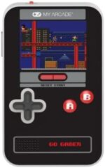 My Arcade Go Gamer Classic-RED: Portable Electronic Game Console with 300 Games, Full Color 2.5" Screen-Fun for The Whole Family (DGUN-3909)