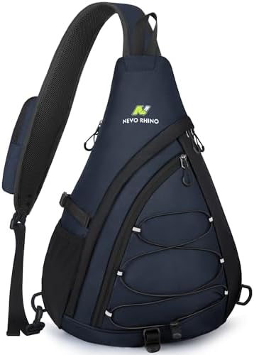 NEVO RHINO Crossbody Sling Backpack 18L Large Sling Bag for men with Phone Pocket Shoulder Bag for Men, Women Sport Daypack